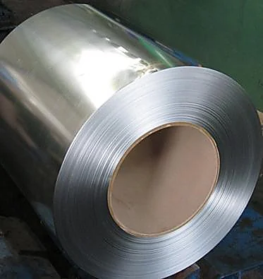 Coated steel coil