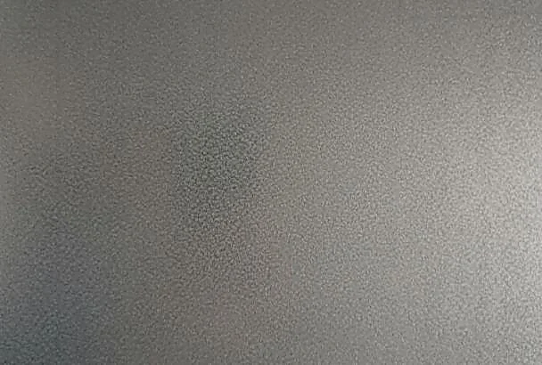 High quality coated steel surface